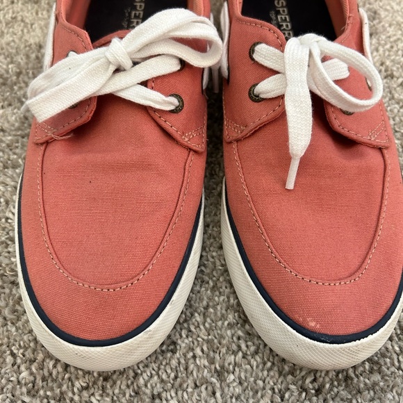 Women’s Sperry Boat Shoes Rose size 10. Canvas STS83189 - Picture 2 of 7